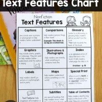 Nonfiction Text Features Chart