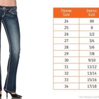 Nordstrom Womens Jeans Size Chart