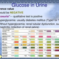 Normal Urine Sugar Level Chart