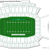 North Texas Football Stadium Seating Chart