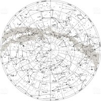 Northern Sky Star Chart