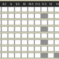 Nunn Bush Size Chart