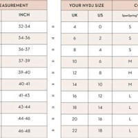 Nydj Pants Size Chart