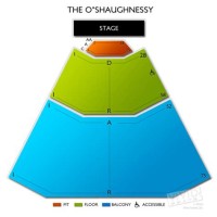 O Shaughnessy Theater Seating Chart