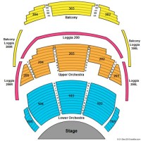 O Theatre Seating Chart