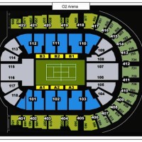 O2 Arena Seating Chart Atp Tennis