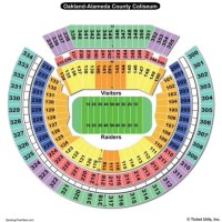 Oakland Coliseum Football Seating Chart