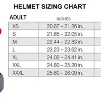 Oakley Bike Helmet Size Chart