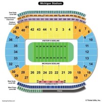 Of Michigan Football Seating Chart