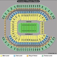 Of Phoenix Stadium Seating Chart View