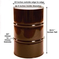 Oil Barrel Measurement Chart