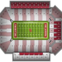 Oklahoma Memorial Stadium Seating Chart With Rows