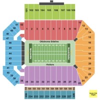 Oklahoma Memorial Stadium Seating Chart