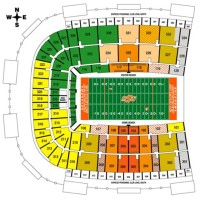 Oklahoma State Cowboys Football Stadium Seating Chart