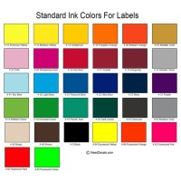 Old American Standard Color Chart