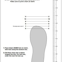 Old Navy Baby Shoe Size Chart