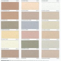 Omega Stucco Color Chart