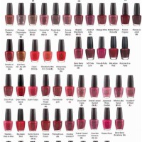 Opi Color Chart And Names