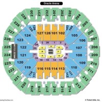 Oracle Arena Interactive Seating Chart