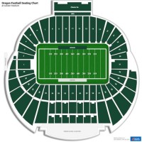 Oregon Ducks Football Autzen Stadium Seating Chart