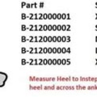 Ossur Ankle Brace Size Chart