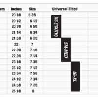 Pacific Headwear 404m Size Chart