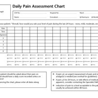 Pain Management Chart Template