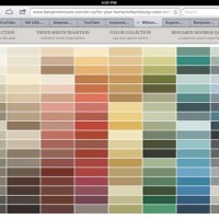 Paint Color Chart Benjamin Moore