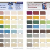 Paint Color Chart Dulux