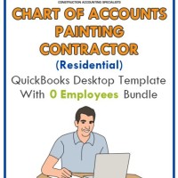 Painting Contractor Chart Of Accounts