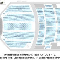 Palace Theater Albany Detailed Seating Chart