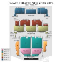 Palace Theater New York Seating Chart