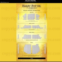 Palace Theatre London Seating Chart Harry Potter