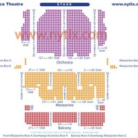 Palace Theatre Seating Chart Nyc