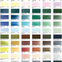 Pan Pastel Colour Chart