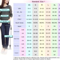 Pant Size Conversion Chart Uk To Usa