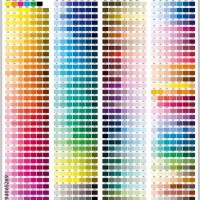 Pantone Color Cmyk Conversion Chart