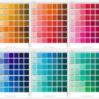 Pantone Color Matching System Chart