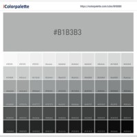 Pantone Gray Color Chart