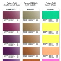 Pantone Metallic Colors Chart