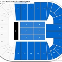 Patriot Center Seating Chart Rows