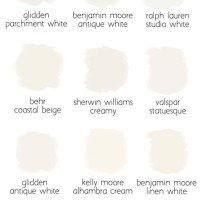 Pearl White Paint Color Chart