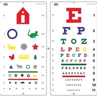 Pediatric Snellen Eye Chart