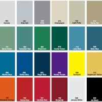 Penco Lockers Color Chart