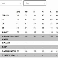 Pepe Jeans Size Chart Cm