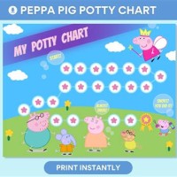 Peppa Pig Potty Training Chart Printable