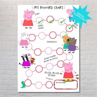 Peppa Pig Reward Chart Printable