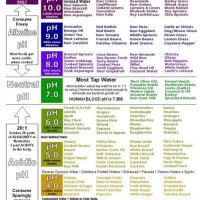 Ph Balance Body Food Chart