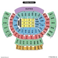 Philips Arena Seating Chart With Rows