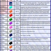 Phlebotomy S And Tests Chart